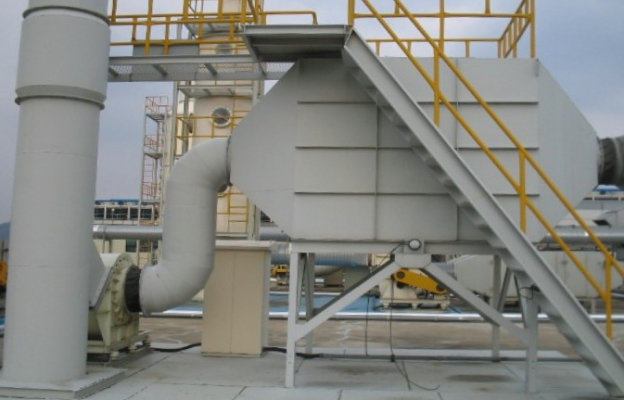 활성탄 흡착 시설